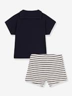 Conjunto de 2 peças para recém-nascido, da Petit Bateau azul 