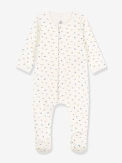 Bebé 0-36 meses-Pijamas, babygrows-Bodijama em algodão bio, Petit Bateau