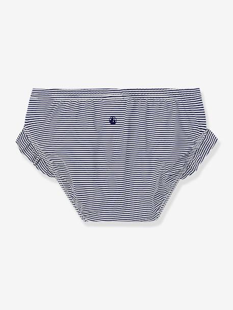 Cuecas de banho, da Petit Bateau azul 