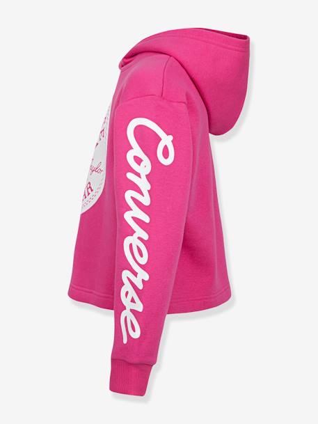 Sweat com capuz, Chuck Patch Cropped Hoodie, da CONVERSE rosa 