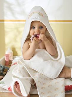 Personalizáveis-Bebé 0-36 meses-Capas, roupões de banho-Capa de banho Rainbow, personalizável