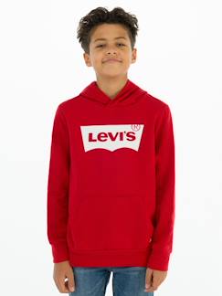 Menino 2-14 anos-Camisolas, casacos de malha, sweats-Sweatshirts-Sweat Levi's®, com capuz, Batwing Screenprint
