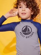 Camisola de mangas compridas, anti UV, da Petit Bateau azul 