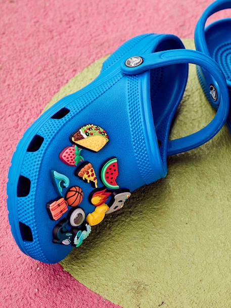 Socas para criança, Classic Clog K CROCS™ azul+AZUL ESCURO LISO+rosa+ROSA CLARO LISO+VERMELHO MEDIO LISO 