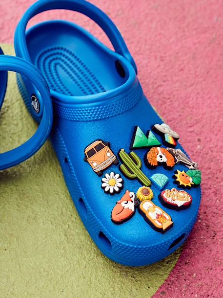 Socas para criança, Classic Clog K CROCS™ azul+AZUL ESCURO LISO+rosa+ROSA CLARO LISO+VERMELHO MEDIO LISO 