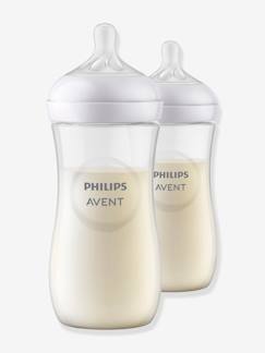 Puericultura-Alimentação Bebé-Lote de 2 biberões de 330 ml, da Philips AVENT Natural Response