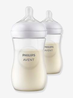 Puericultura-Alimentação Bebé-Lote de 2 biberões de 260 ml, da Philips AVENT Natural Response