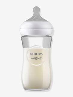 Puericultura-Alimentação Bebé-Biberão em vidro 240 ml, da Philips AVENT Natural Response