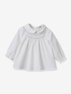 Bebé 0-36 meses-Blusa aos favos, da CYRILLUS, para bebé