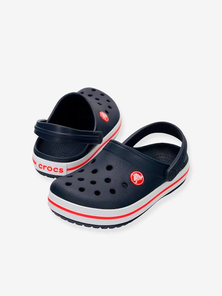 Socas para bebé, Crocband Clog T CROCS™ AZUL CLARO LISO+marinho+ROSA CLARO LISO+VERMELHO MEDIO LISO 