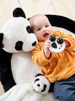 Conjunto tapete de atividades + boneco doudou Panda.