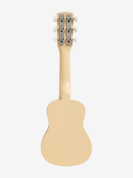 Guitarra Montessori em madeira FSC® bege+branco 