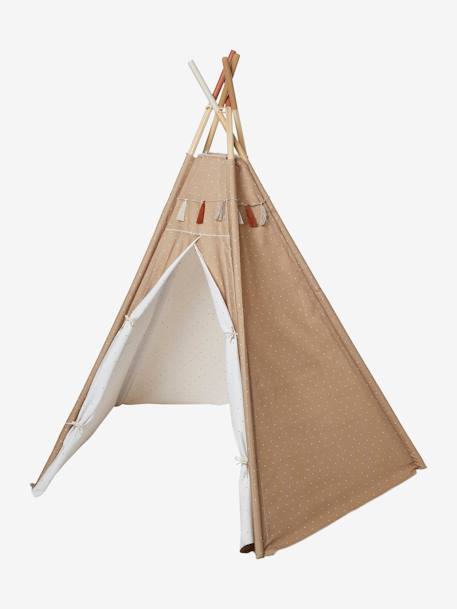 Tenda tipi reversível caramelo+multicolor 