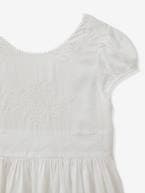 Vestido Thelma - Coleção festas e casamentos, da CYRILLUS, para menina branco 