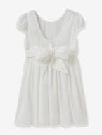 Vestido Thelma - Coleção festas e casamentos, da CYRILLUS, para menina branco 