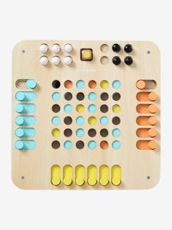 Brinquedos-Jogo de ordenação de bolas Montessori, em madeira certificada