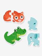 Puzzle duo animais, da DJECO verde 