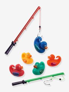 Jogo de pesca aos patos, arco-íris, da DJECO