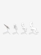 Conjunto 4-em-1, cadeira alta com espreguiçadeira, Cybex Lemo 2 azul+branco+cinzento+preto 