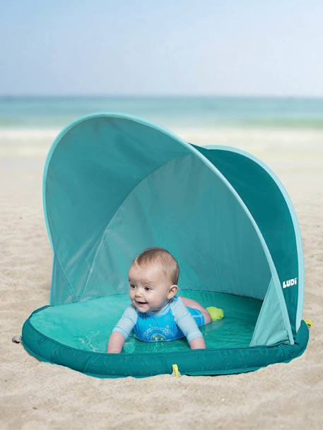 Tenda Abribaby anti UV, LUDI azul 