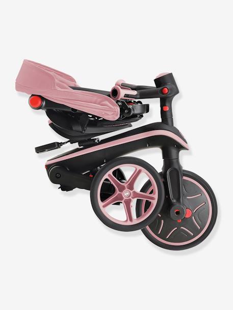 Triciclo Explorer Foldable 4 em 1 - GLOBBER azeitona+cinzento+rosa+toupeira 