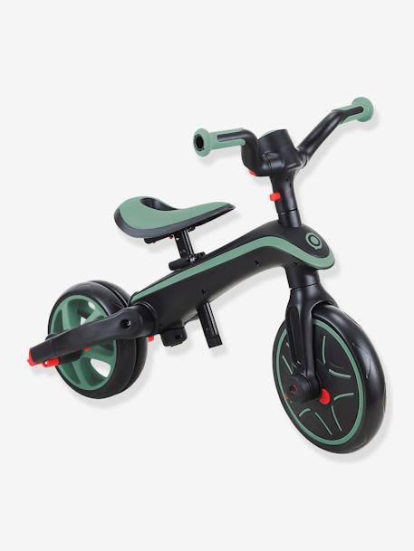 Triciclo Explorer Foldable 4 em 1 - GLOBBER azeitona+cinzento+rosa+toupeira 