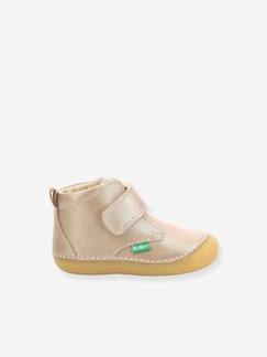 Calçado-Calçado bebé (17-26)-Bebé caminha menina (19-26)-Botas e galochas-Botinhas em pele, para bebé, Sabio 584344-10 da KICKERS®, especial primeiros passos