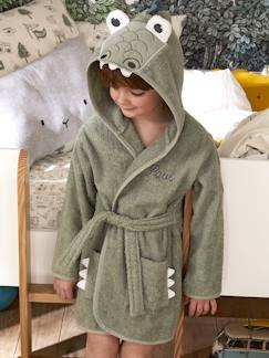 Têxtil-lar e Decoração-Roupa de banho-Roupões-Roupão para criança, Crocodilo