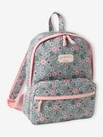 Mochila às flores 'Groovy girl', para menina líquen 