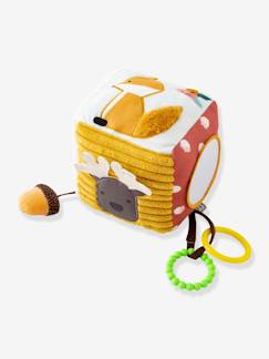 Brinquedos-Primeira idade-Bonecos-doudou, peluches e brinquedos em tecido-Cubo de atividades Oceano - LITTLE BIG FRIENDS