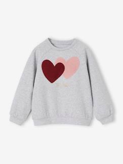Menina 2-14 anos-Camisolas, casacos de malha, sweats-Sweatshirts -Sweat engraçada, para menina