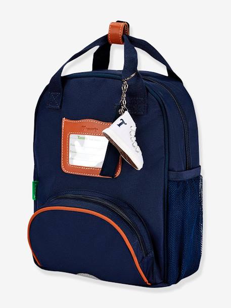 Mochila Camille da Tann's, para menina AZUL ESCURO LISO 