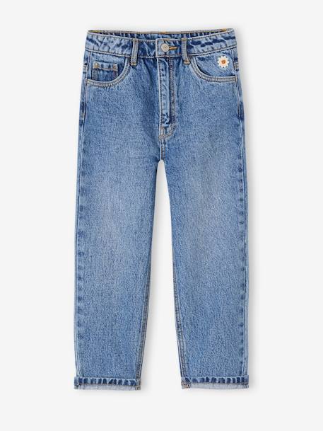 Jeans loose boyfriend, para menina double stone+stone 