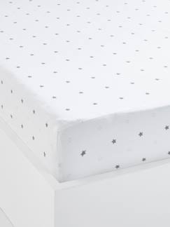 Linhas de Mobiliário-Têxtil-lar e Decoração-Roupa de cama bebé-Lençóis-capa-Lençol-capa para bebé, tema Chuva de estrelas