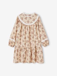 Toda a Seleção-Menina 2-14 anos-Vestidos-Vestido às flores, para menina