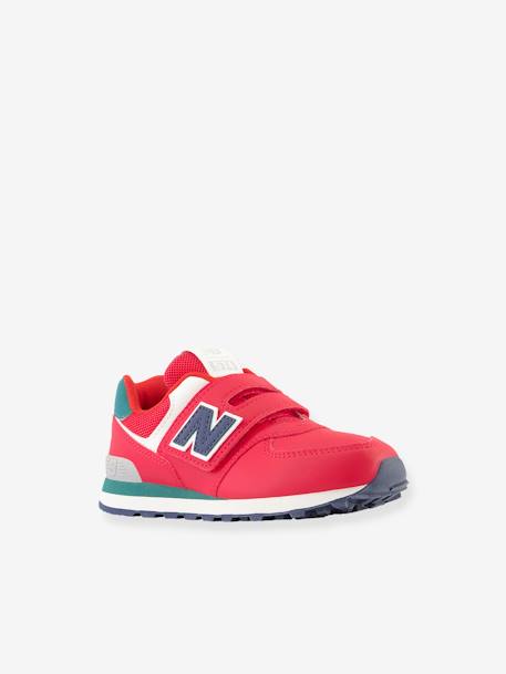 Sapatilhas com barra autoaderente PV574CU NEW BALANCE®, para criança vermelho 