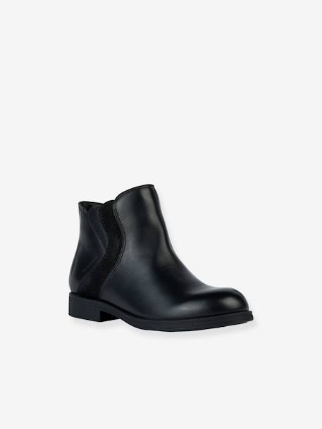 Botas em pele, J Agata Girl WPF GEOX®, para criança preto 