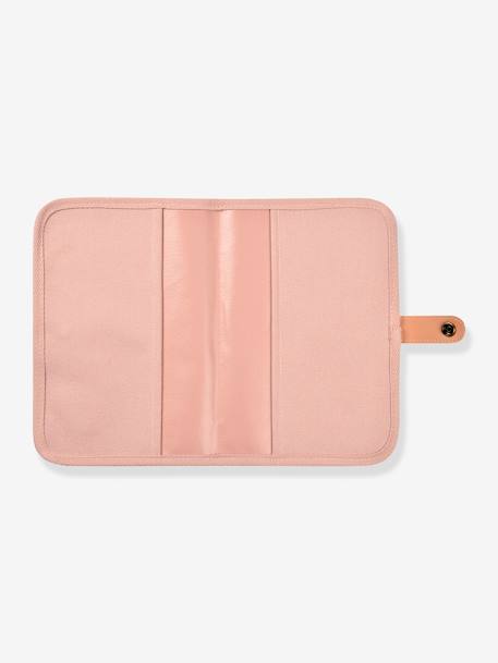 Capa para boletim de saúde, da Beaba cinzento+cinzento-pérola+rosa 