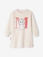 Vestido estilo sweat Marie dos Aristogatos da Disney®, para criança rosa-pálido 