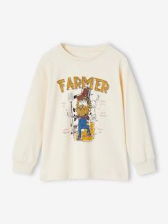 Camisola farmer, para menino