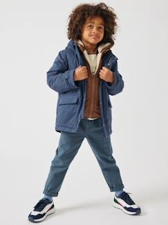 Menino 2-14 anos-Casacos, blusões-Parkas, Sobretudos-Parka 3 em 1, com blusão amovível, para menino