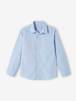 Menino 2-14 anos-Camisa Oxford para menino