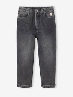 Menina 2-14 anos-Jeans -Jeans loose boyfriend, para menina