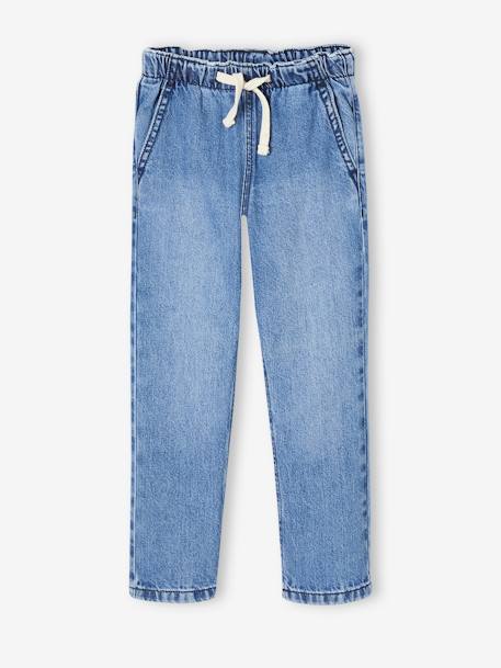 Jeans largos, fáceis de vestir, para menino ganga brut+stone 