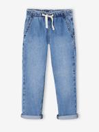 Jeans largos, fáceis de vestir, para menino ganga brut+stone 