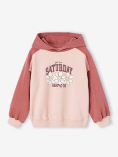 Menina 2-14 anos-Camisolas, casacos de malha, sweats-Sweatshirts -Sweat com capuz fantasia, para menina