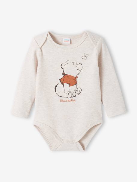 Lote de 2 bodies Disney® Winnie The Pooh, para criança baunilha 