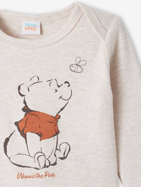 Lote de 2 bodies Disney® Winnie The Pooh, para criança baunilha 