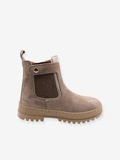 Calçado-Calçado menina (23-38)-Botins-Botas em pele, com fecho e elástico, 3571B676 da Babybotte®, para criança