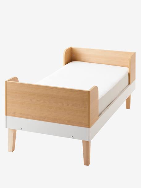 Cama transformável, de bebé, MOKA BRANCO MEDIO LISO 